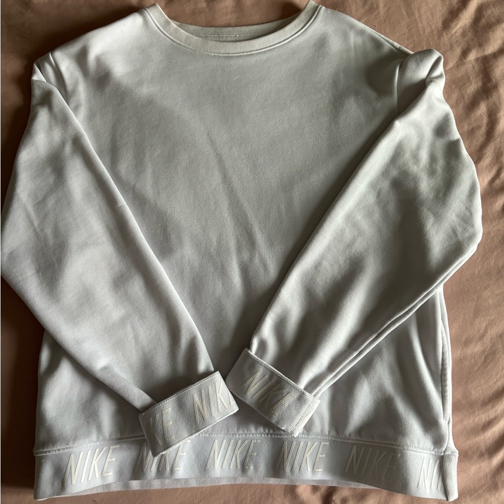 White Nike Crewneck